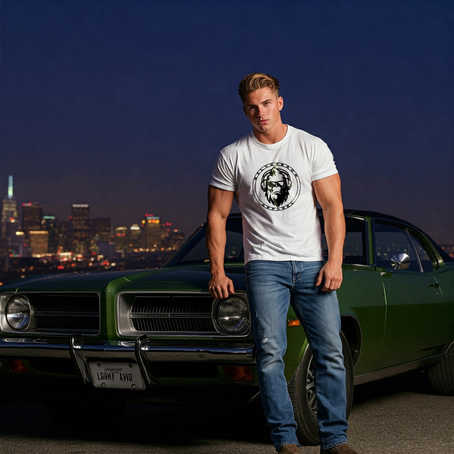 Silverback OG Black on White