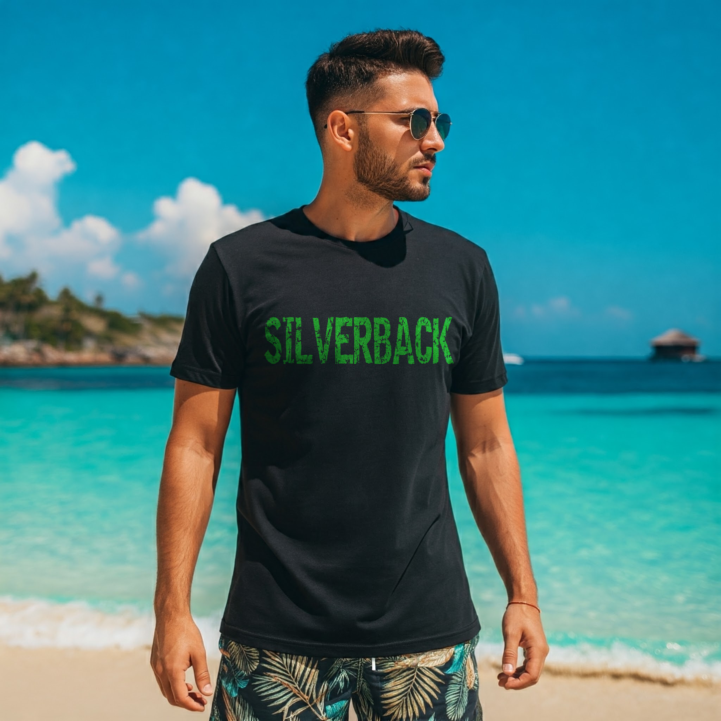 Silverback Lime Lettering