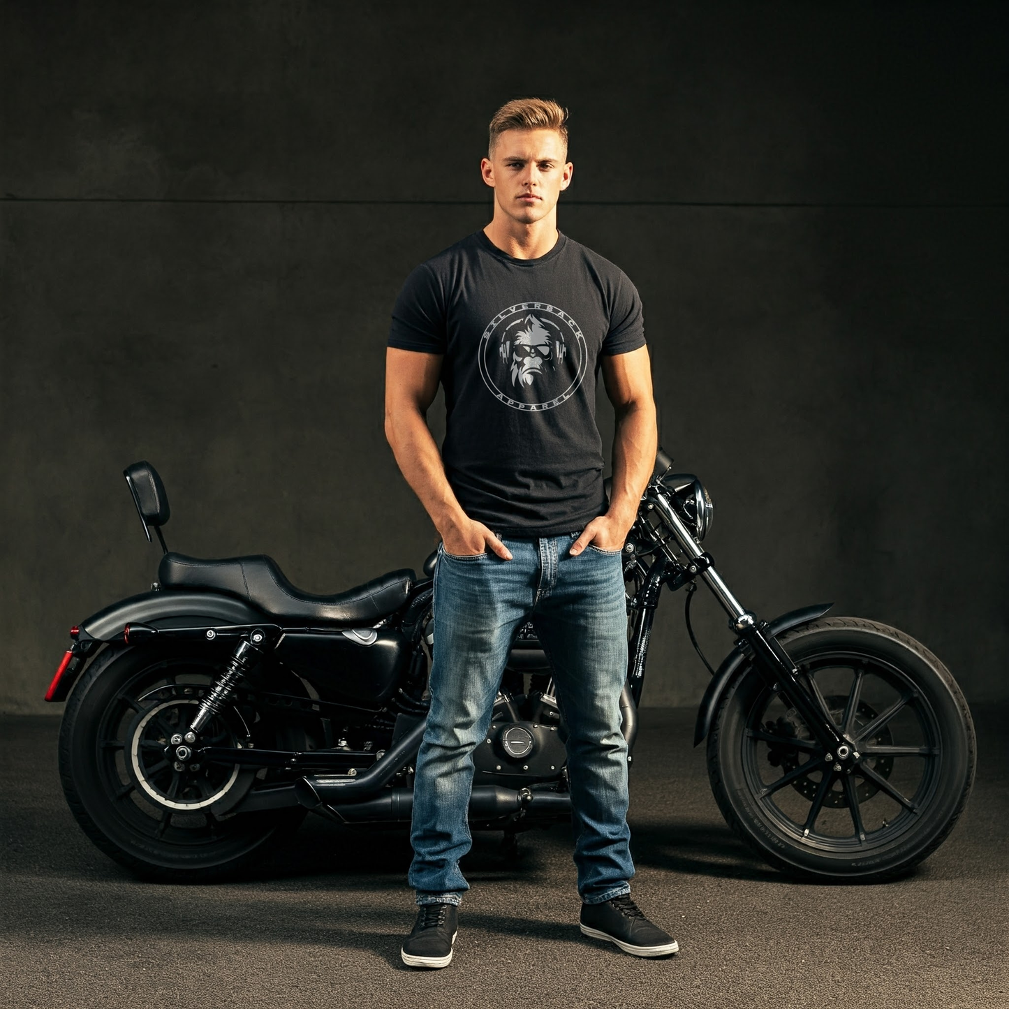 Silverback "OG" Original White on Black