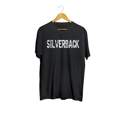 Silverback White Lettering