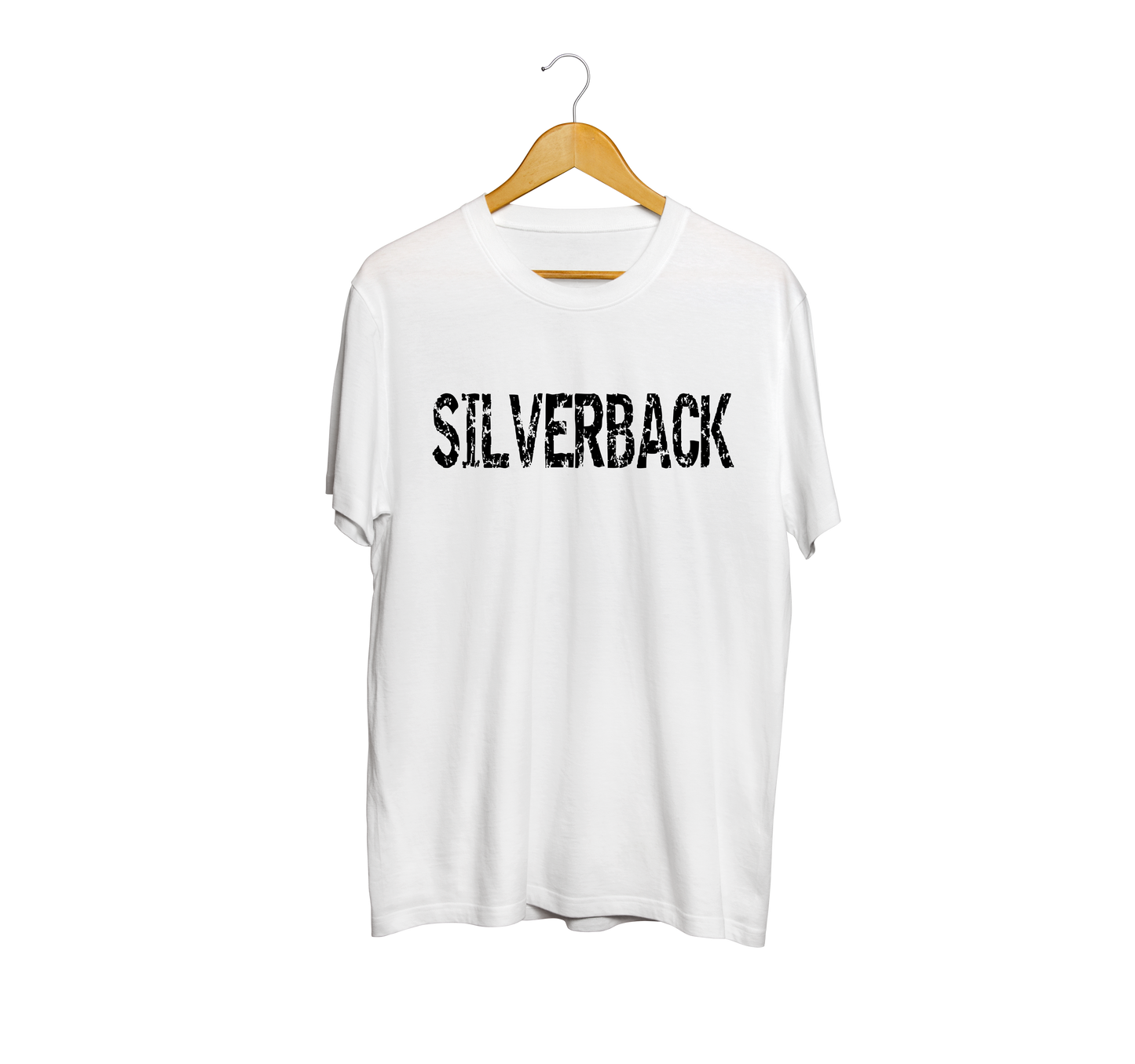 Silverback Black on White Lettering