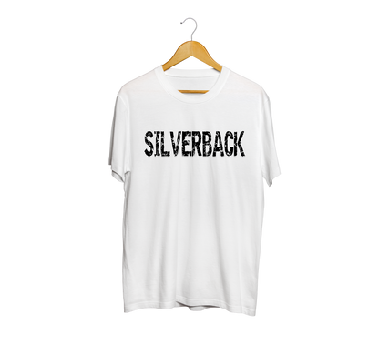 Silverback Black on White Lettering